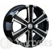 LS Wheels LS132 7.5x18 6x139.7 ET 25 Dia 106.1 (Silver)